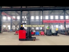 Electric Reach Truck  1ton 1t 1000kg  Seat Type for Transferring Goods Warehouse Equipment