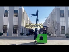 Multi direction Electric Reach Forklift Walking Pallet Stacker 2500KG