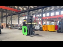 1500kg Double Reach Lift Truck 3000mm Electric Pallet Forklift