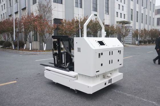 500 kG Rated Load Capacity Non Standard AGV Body Electric Reach Forward ...