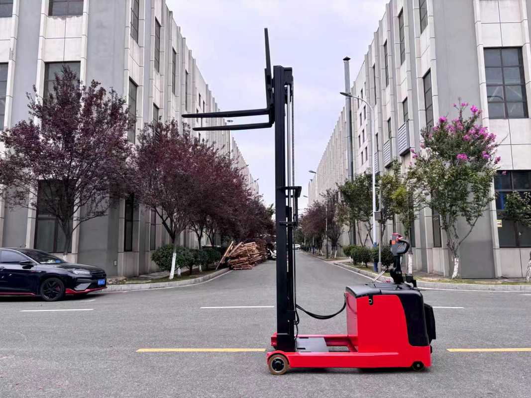 Electric Reach Forklift, 1.5-ton Capacity, 3m Lifting Height, Forks Extendable