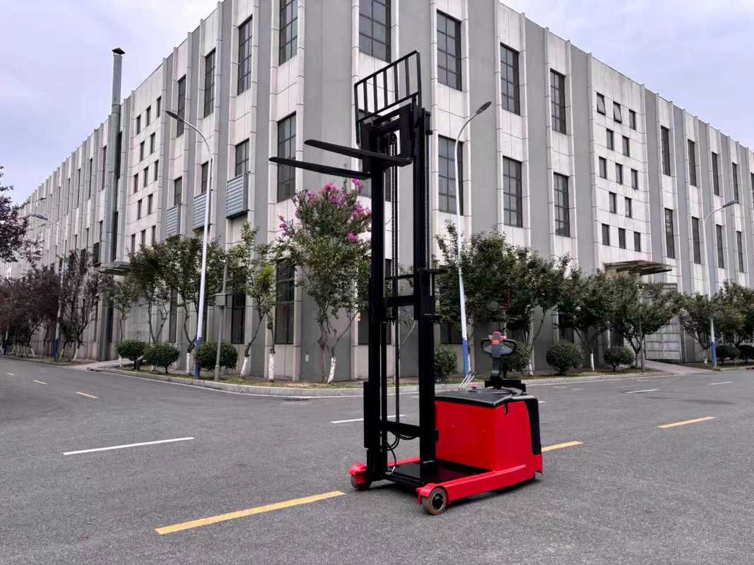 Electric Reach Forklift, 1.5-ton Capacity, 3m Lifting Height, Forks Extendable