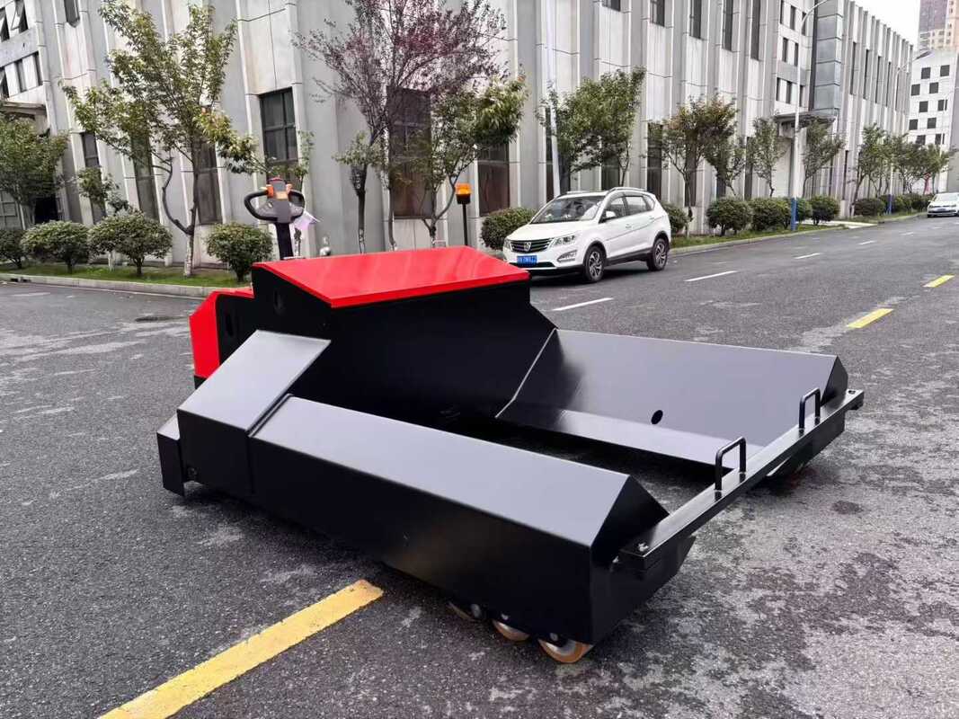 Heavy-Duty Cable Drum Handling Vehicle, Electric Pallet Truck, 200,000 Kg Capacity